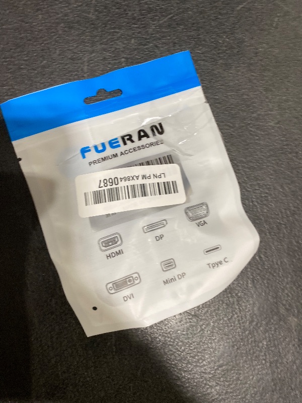 Photo 1 of FUERAN DisplayPort Headless Ghost Display Emulator for PC 4K DP Dummy Plug 3840x2160@17Hz-1 Pack