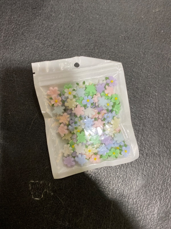 Photo 1 of 100Pcs Flower Nails Charms 3D Resin Flower Nail Rhinestones Colorful Floral Nail Gems Mixed Colors Resin Flowers for Acrylic Nails Kawaii Nails Gems and Charms for Women Spring Summer DIY Nails Decor