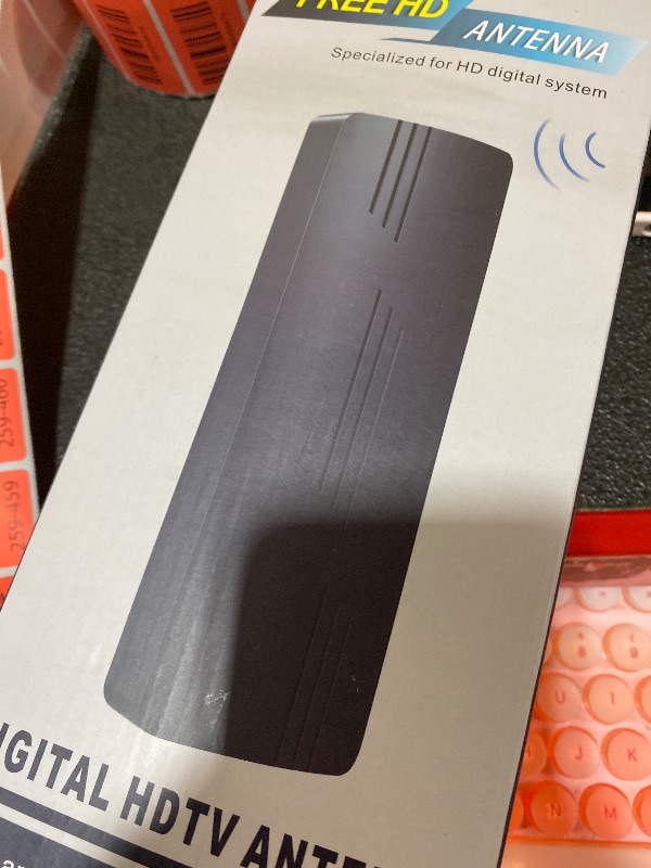 Photo 1 of TV Antenna Indoor Antenna for Smart TV, 2200+ Miles Long Range Reception tv Antenna with Amplifier Signal Booster for Local Channels, Clear Reception for 4K 1080p HD