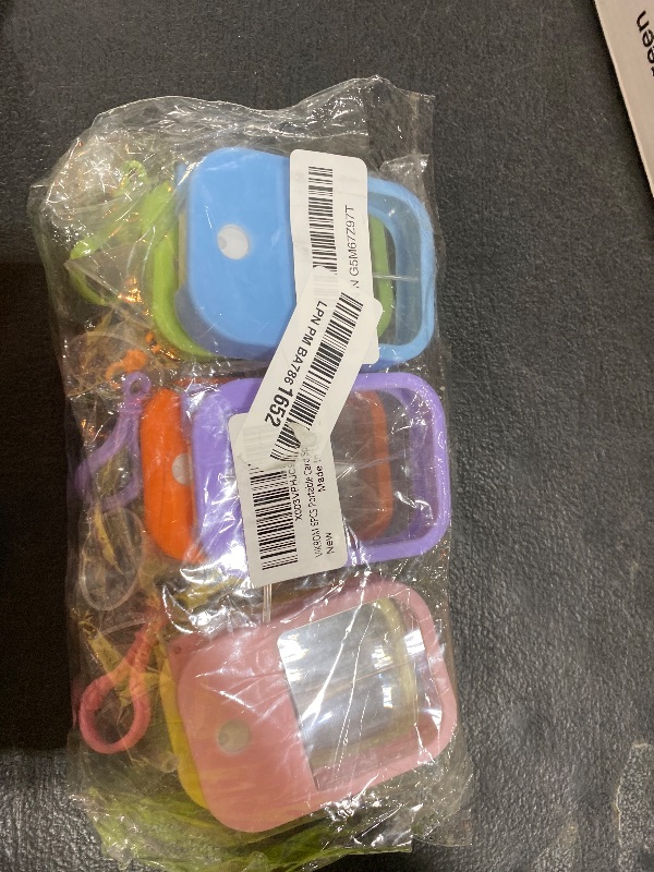 Photo 1 of 7 Pieces Card Spray Bottle, 38ml Mini Card Shape Reusable Sprayer Bottle with Hook and Silicone case Travel-Friendly Empty Bottles for Alcohol, Hand Sanitizer, and Cosmetics