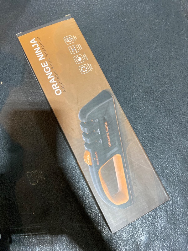 Photo 1 of 5 Precision Adjust Knife Sharpener- 3-Stage Premium Kitchen Knife Sharpener to Repair, Restore & Polish Blades by Sharp Pebble