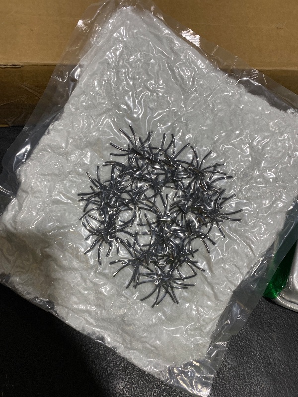 Photo 1 of 1000 sqft Spider Webs Halloween Decorations Bonus with 30 Fake Spiders, Super Stretch Cobwebs for Halloween Indoor and Outdoor Party Supplies