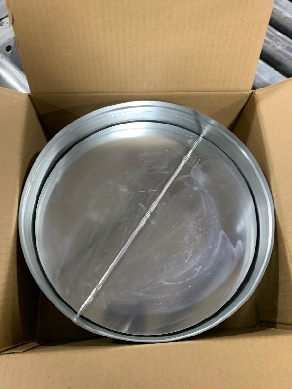 Photo 1 of [Upgraded] Hon&Guan 10 Inch Duct Backdraft Damper, One-Way Airflow Ducting Insert Backflow Preventer Duct Draft Blocker, HVAC Inline Fan Vent