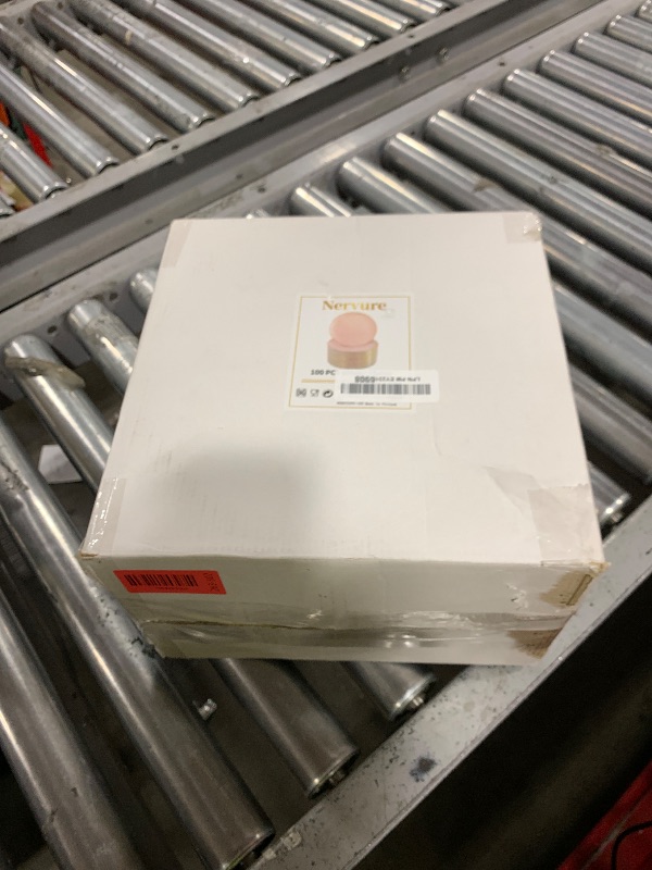 Photo 1 of 100 Pc Pink Dinner Plates