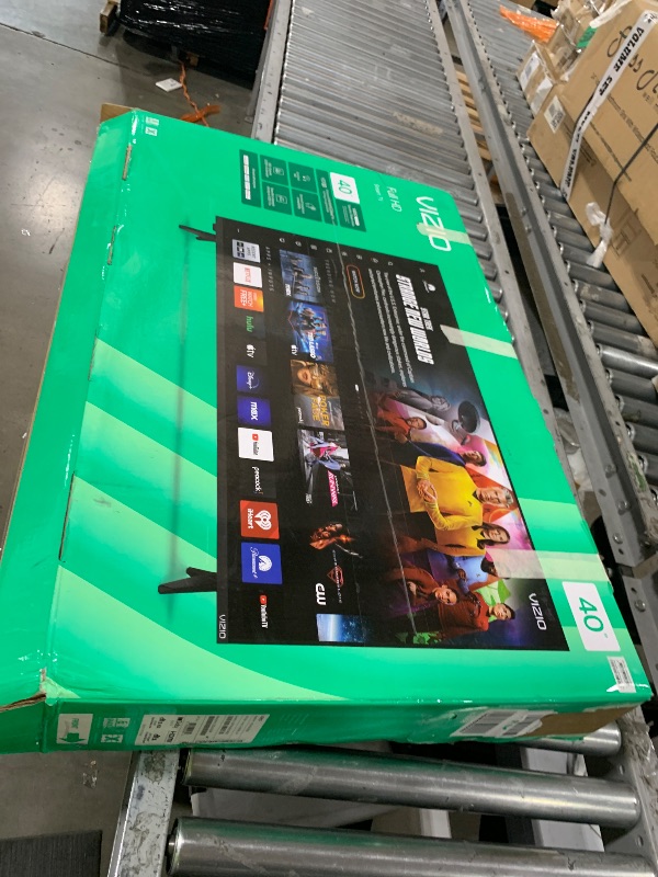 Photo 1 of *PARTS ONLY* VIZIO 40-inch Full HD 1080p Smart TV with DTS Virtual: X, Alexa Compatibility, Google Cast Built-in, Bluetooth Headphone Capable, (VFD40M-08 New)