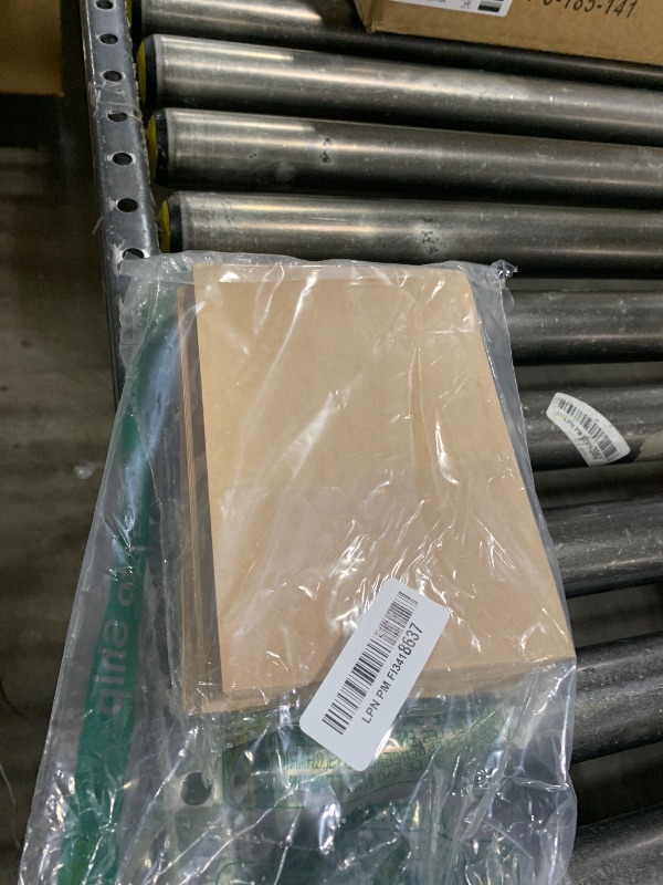 Photo 1 of 100 Pack 5x7 Envelopes for Invitations, Brown Kraft Envelope, Self Seal A7 Envelopes for 5x7 Cards and Photos