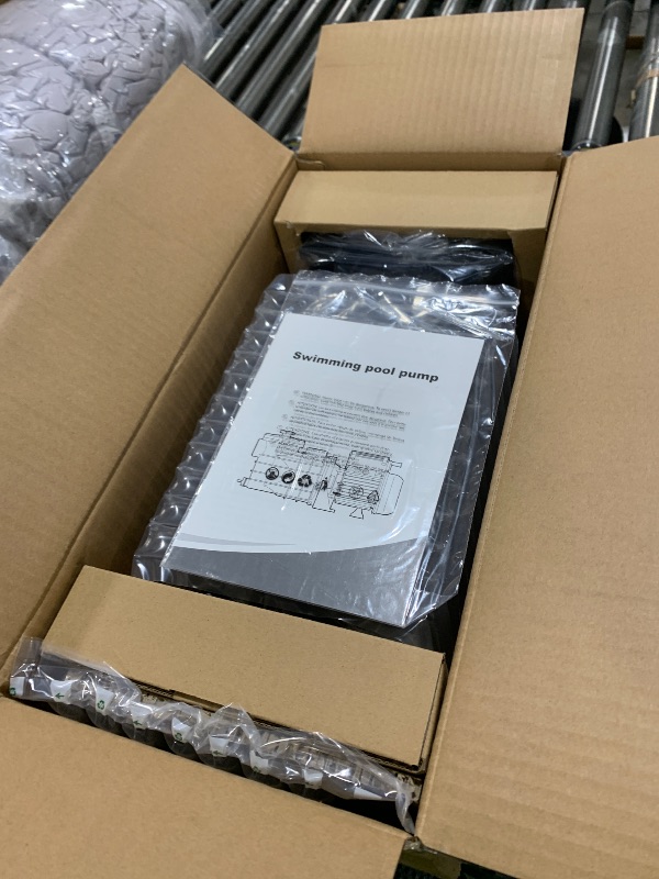 Photo 1 of 0.75HP Pool Pump for Swimming pool In/Above Ground Water Pump Single Speed, 550W/115V, 2641GPH & High Flow, Powerful Priming Swimming Pool Pumps with Filter Basket, Low Noise for Family