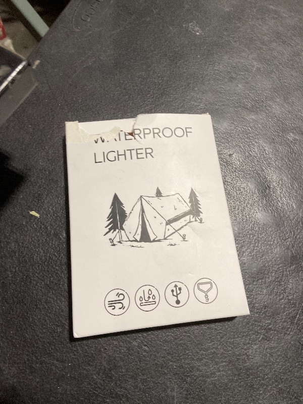 Photo 1 of 3 Pack Waterproof Lighter Outdoor Windproof Torch Lighters Dual Arc Lighters Butane Electric USB Rechargeable Flameless Plasma Lighter Camping Hiking Adventure Survival Tactical Gear