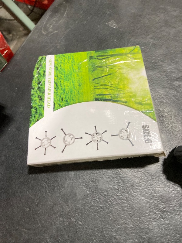 Photo 1 of 2PC Steel Wire Grass Trimmer Head,6 Inch String Trimmer Replacement Head,2025 New Wire Weed Trimmer,Steel Cord Brush Cutter Trimmer Replacement with Most Lawn Mower