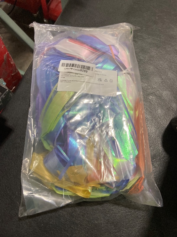 Photo 1 of 16 Pcs Pull Bows for Gift Wrapping, 6 inch Large Colorful Gift Wrap Bows for Christmas Presents, Thanksgiving Birthday Party Decorations