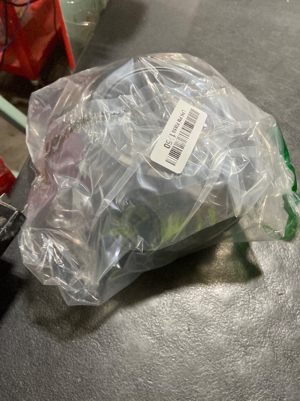 Photo 1 of 8" Plastic Black Cauldron Kettle Halloween Candy Bowl, Large Witch Cauldron Pot Bucket for Halloween Decorations Trick or Treat Party Supplies