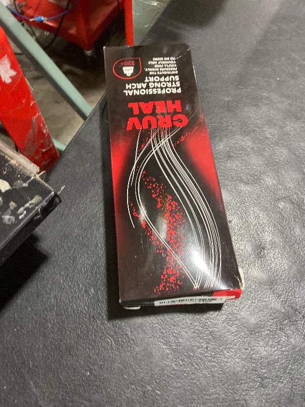 Photo 1 of 220+ lbs Plantar Fasciitis High Arch Support Insoles Men Women - Orthotic Shoe Inserts - Boot Work Shoe Insole (M, Black)