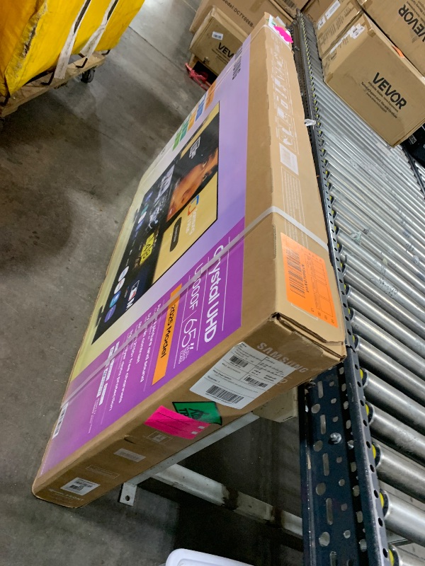 Photo 2 of Samsung 65-Inch Class Crystal UHD U8000F 4K Smart TV (2025 Model) Endless Free Content, Crystal Processor 4K, MetalStream Design, Knox Security, Alexa Built-in *FOR PARTS*