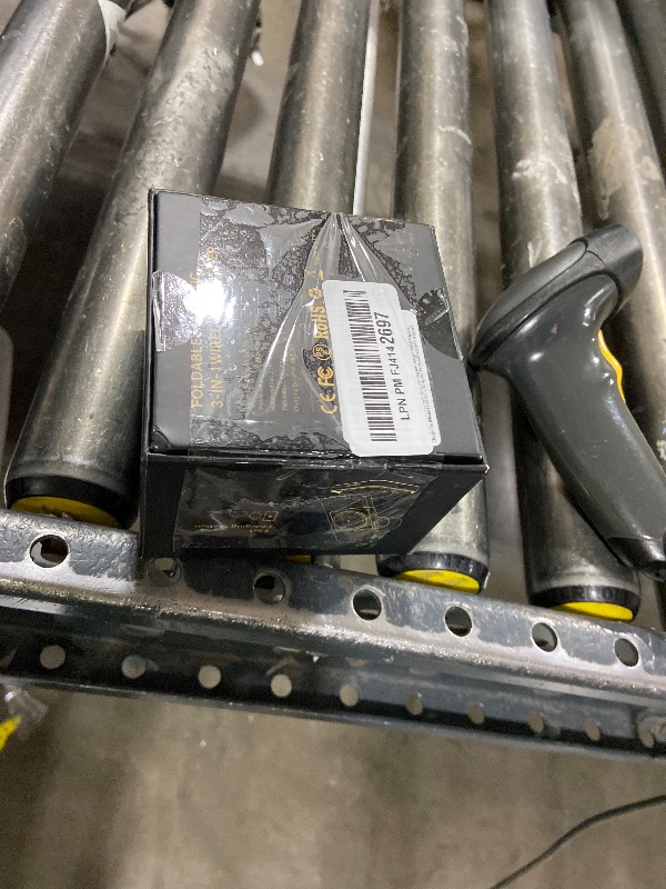 Photo 1 of ?2025 Upgraded?Wireless Charger 3 in 1, Foldable Wireless Charging Station with Light for Apple MagSafe Charger, Travel Magnetic Charger for iPhone 17/16/15/14/13/12 Apple Watch AirPods (20W Adapter)