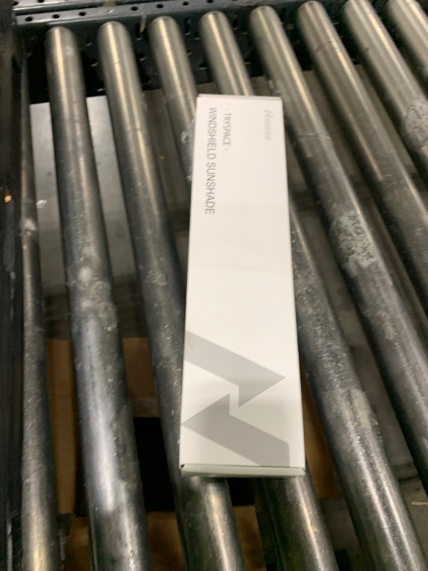 Photo 1 of [2025 Upgrade] Nmoiss Windshield Sun Shade Umbrella - [Vinyl Coating Heat Shield] Protect Car from Sun Rays & Heat Damage Keep Cool and Protect Interior, Spring Structure Edge Medium 56" L x 31" W