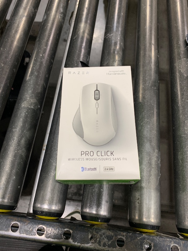Photo 1 of Razer Pro Click Humanscale Wireless Mouse: Ergonomic Form Factor - 5G Advanced Optical Sensor - Multi-Host Connectivity - 8 Programmable Buttons - Extended Battery Life of up to 400 Hours