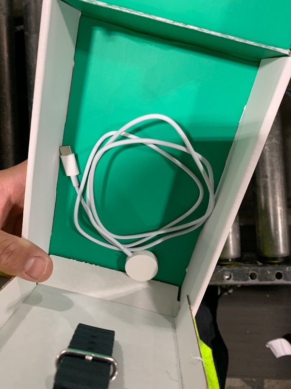 Photo 1 of *ICLOUD LOCKED** Apple Watch Ultra [GPS + Cellular 49mm] Titanium Case with Midnight Ocean Band, One Size (Renewed Premium)