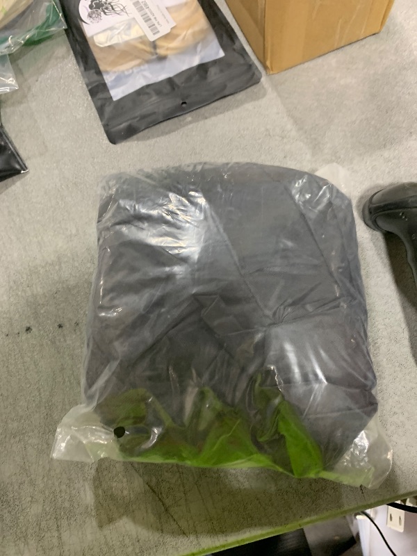 Photo 1 of ?Upgraded?Patio Egg Chair Covers with Zipper, Wicker Egg Swing Chair Covers, Waterproof Heavy Duty Weather Resisatnt Outdoor Chair Cover, Windproof Hanging Chair Cover, 75" x 45", Black, 1 Pack