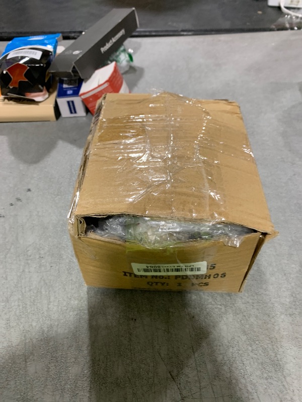 Photo 1 of 100 North PD Home & Garden Small Animal Pot for Small Plants Succulents Cacti Herbs 8 x 6 Inch Cement Flower Pot Planter Rustic Whitewashed Stone Color Turtle