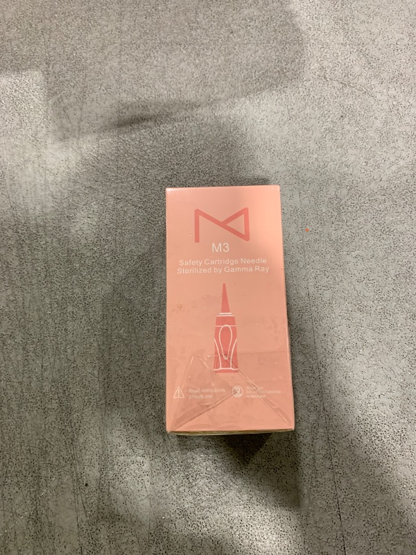 Photo 1 of 10 PCS M3 Needle Cartridge With Safety Membrane - Compatible with Intelli, Lady, Meraki & Arrow Permanent Make Up Machine By Mellie Microblading (Needle, 1RL .20mm)
