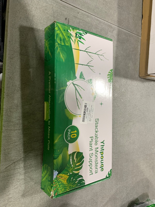 Photo 1 of 10 Pack Stackable Monstera Plant Support, Garden Stakes for Climing Plants Stem Support, Durable Plant Accessories for Indoor Outdoor Potted Plants, Pothos, Vine, Flower Use