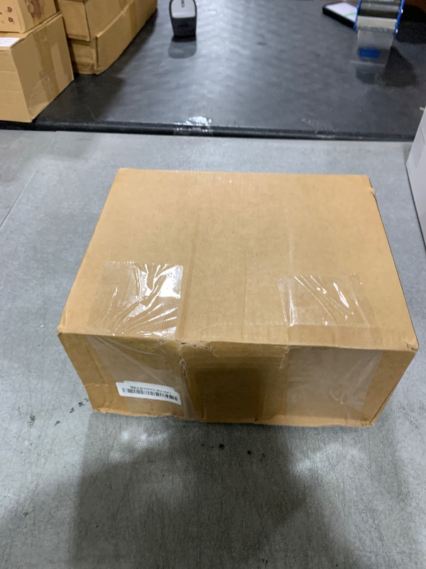 Photo 1 of 20 Slot Knife Block Storage without Knives,Acacia Wood Universal Knife Holder for Kitchen Countertop,Large Butcher Block Organizer,Easy Kitchen Knife Storage (Brown)