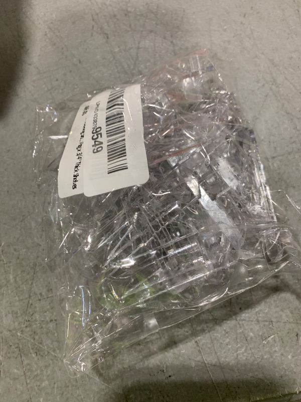 Photo 1 of 20pcs Plastic Locking Shelf Support Pegs,6.9mm Shelf Pins,Self-Locking Bracket Clips,Clear Shelf Pegs for for Kitchen Cabinet Furniture Book Shelves,6.9mm Peg x 3/4" Thick Shelves