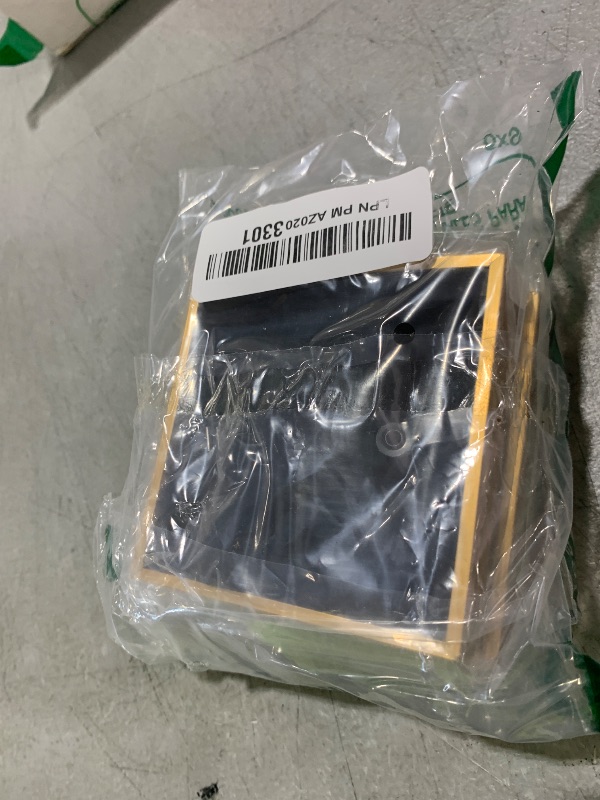 Photo 1 of 3x3 Picture Frame Set of 3, Gold Metal Square Photo Frames with HD Glass, Fits 2x2 with Mat or 3 x 3 without Mat, Display for Wall and Table