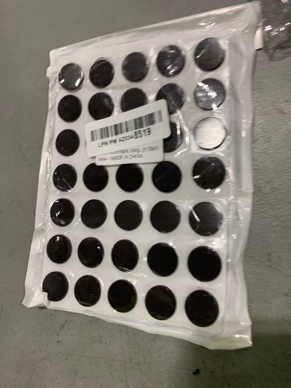 Photo 1 of 105 Pcs Round Magnets with Adhesive Backing, Flexible Self Adhesive Magnets for Crafts, Small Sticky Magnetic Dots for Hanging & Organizing Light Objects, Whiteboard, Fridge, DIY