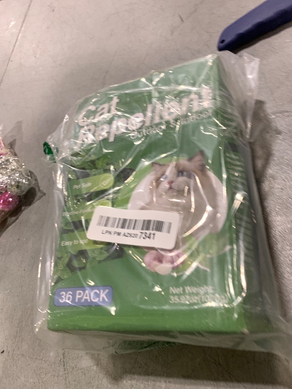 Photo 1 of 36 Pack Cat Repellent Outdoor, Natural Peppermint Oil Cat Deterrent Outdoor Indoor, Anti Cat Scratch for Furniture, Keep Cats Off Yard Garden Lawn Plants