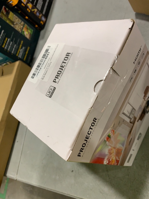 Photo 1 of ?Built-in Apps&1080P?WellSonic Mini Portable Projector 4K Support, Smart Projector with Wifi and Bluetooth, Auto Focus, 5W Speaker, Voice Control, 130" Screen Movie Projector for Home Bedroom Outdoor