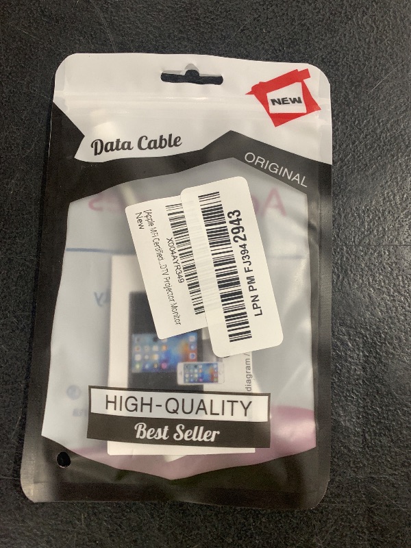 Photo 1 of [Apple MFi Certified] Apple Lightning to HDMI Adapter for iPhone to TV, Lightning Digital AV Adapter 1080P Video & Audio Sync Screen Converter for iPhone 14 13 12 11 XS XR X to HDTV Projector Monitor