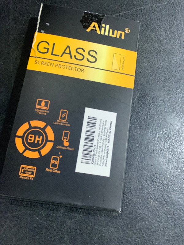 Photo 1 of Ailun 3 Pack Screen Protector for iPhone 16 Pro [6.3 inch] + 3 Pack Camera Lens Protector with Installation Frame,Case Friendly Tempered Glass Film,[9H Hardness] - HD