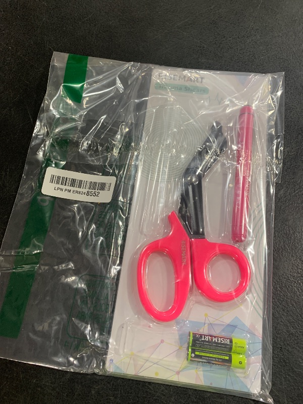 Photo 1 of 3 Pack Pen Light & Bandage Scissors for Nurses - Medical Scissors and Penlights for Nurses with Batteries, Medical Accessories for Doctor, Nursing Students, First Aid, EMT, EMS
