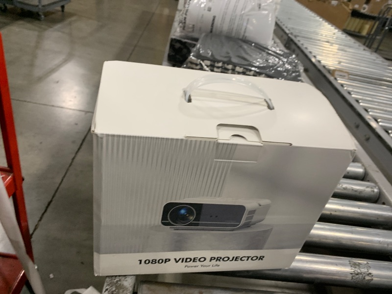 Photo 1 of [Auto Focus/4K Support] Projector with WiFi and Bluetooth, 700ANSI Native 1080P Outdoor Movie Projector with Auto Focus/4P6D Keystone/50% Zoom/PPT, DBPOWER Portable Projector for iOS/Android/TV Stick