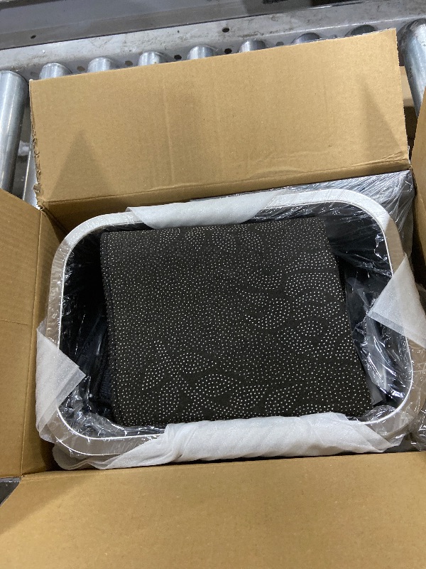 Photo 1 of 1.2 Gallon Elevated Dog Water Bowl, Height Adjustable (11–17'') Raised Stainless Steel Bowl with Spill-Proof Mat & Sturdy Metal Stand, Tip-Proof, Easy to Clean, Indoor & Outdoor Use