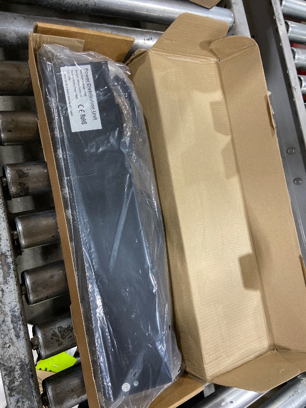 Photo 1 of 10 Outlet Rack Mount Power Strips with Individual Switch,1U Rack Mount PDU Power Strip for Network Server Racks - Surge Protection - 110V/15A - w/ 10ft Power Cord