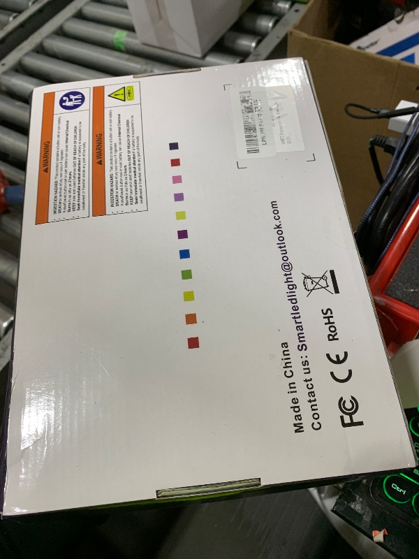 Photo 1 of 100FT Permanent Outdoor Lights, RGB LED Eaves Lights with APP/Remote Control, IP67 Waterproof LED String Lights for Christmas, Halloween, Garden Decor