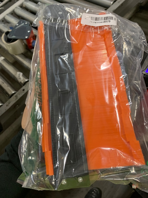 Photo 1 of 10 Inch Super Gauge Shape and Outline Tool, Contour Gauge Profile Tool with Lock, Measuring Tools Shape Duplicator Woodworking Tools