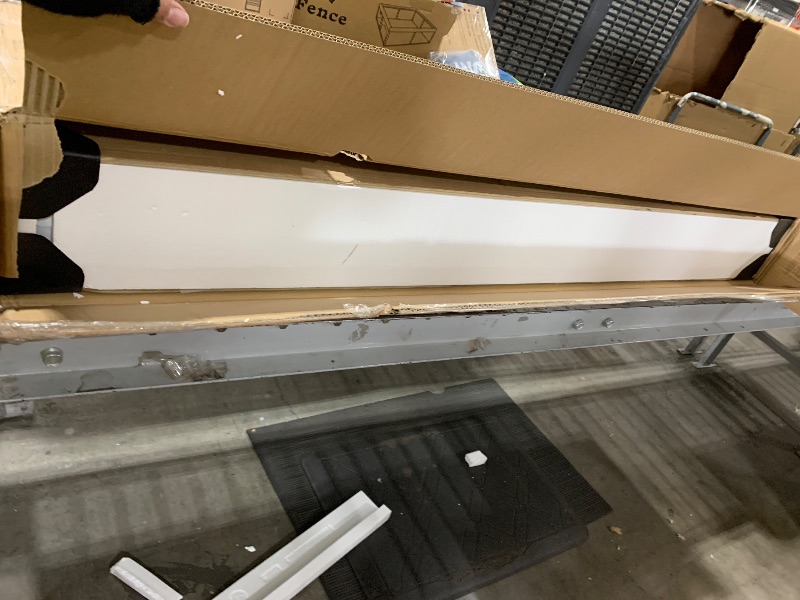 Photo 1 of *UNKNOWN MISSING PART**  AFI, Southampton Murphy Bed Chest Full with 6" Mattress, Built-in USB Charger & Storage Drawer, White