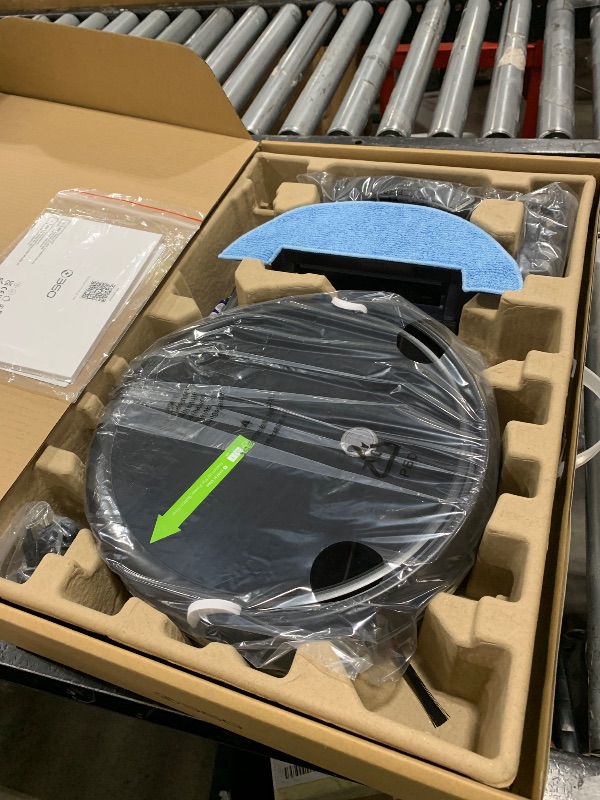 Photo 1 of + 360 C50 Robot Vacuum and Mop, 2600 Pa, Zigzag Cleaning, Scheduled Cleaning, Edge, Spot, Deep Cleaning, Compatible with Alexa and Google Assistant, Black