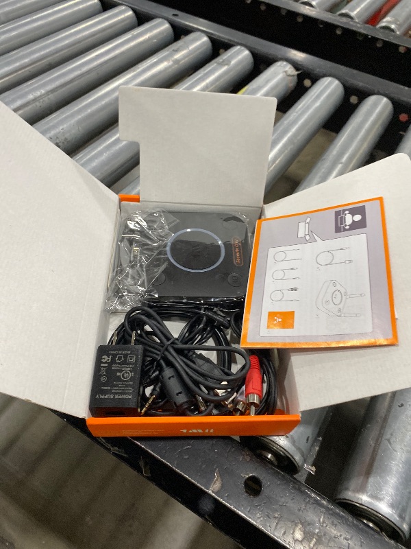 Photo 1 of [Upgraded] 1Mii B06Pro Long Range Bluetooth Receiver, HiFi Wireless Audio Adapter, Bluetooth 5.1 Receiver with 3D Surround aptX HD Low Latency Optical RCA AUX 3.5mm Coaxial for Home Stereo System