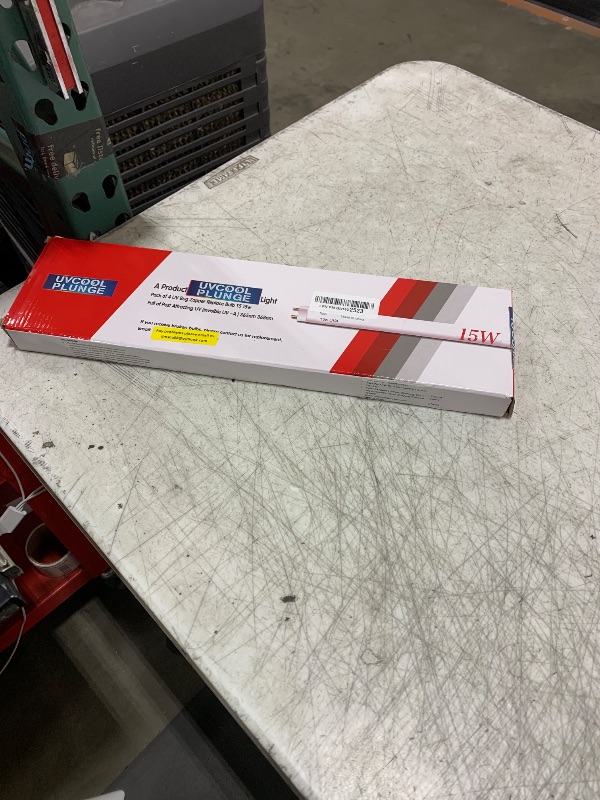 Photo 1 of 4 Pcs 15W 18 Inch Replacement UV Bulb F15T8/BL UVA 365nm Fluorescent Light Bulbs for 30W Indoor Bug Zapper, F15T8 Black Light Bulbs for Indoor Outdoor Mosquito & Flying Insect Zapper Lamp