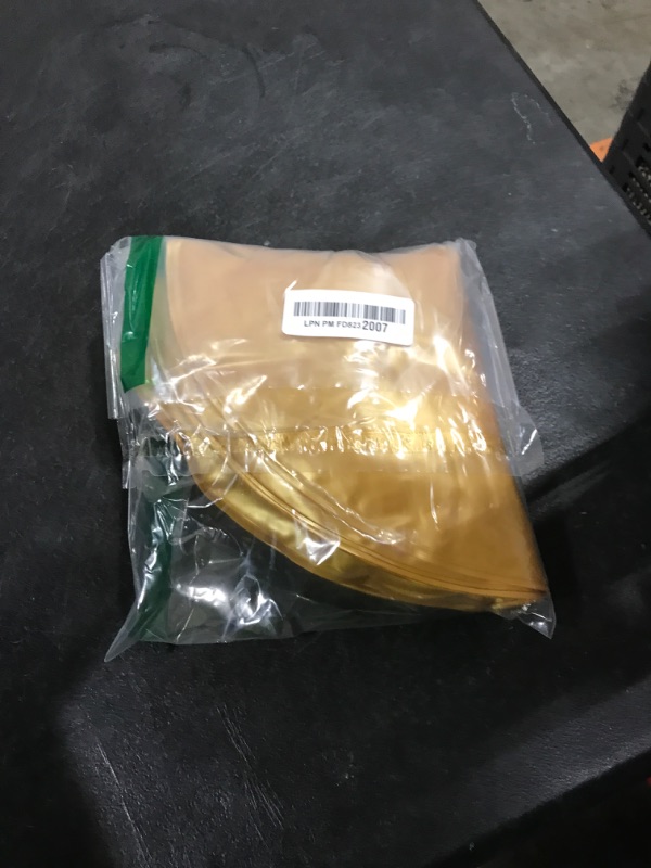 Photo 1 of 2 Pcs Golden Water Bag Weights for Backdrop Stand, Upgraded 5-Layer Thickened 50kg Pressure-Tested Openable Water Fillable Base for Metal Arch Frame Base, Perfect for Wedding Birthday Party Decor