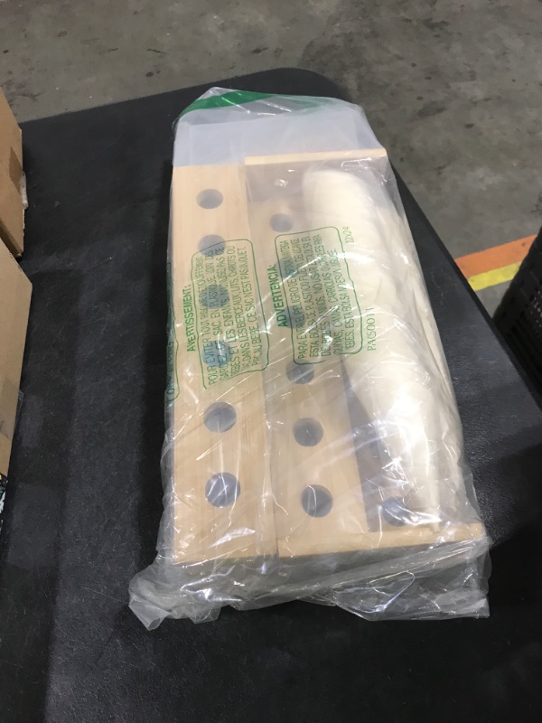 Photo 1 of 150 Disposable Charcuterie Cones with 2 Pack 12 Holes Wooden Ice Cream Cone Display Stand Charcuterie Holder Stand 150 Fancy Toothpicks for Appetizers Wedding Decoration(Brown)