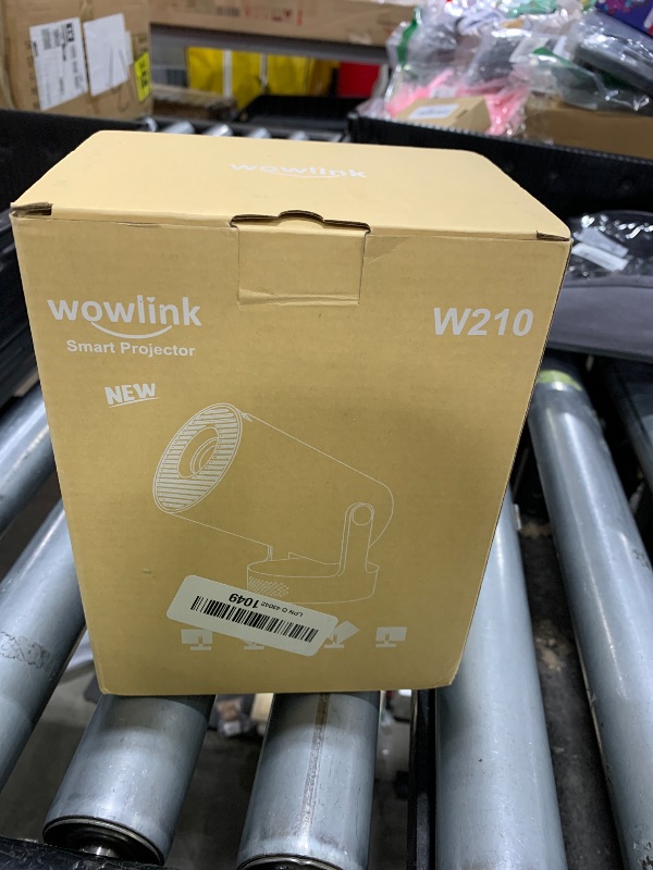 Photo 1 of [Built-in Apps & 2025 Upgraded] Mini Projector with WiFi 6 and Bluetooth 5.4 Support 4K 1080P Auto Keystone 180° Rotatable Projector Portable Compatibile with HDMI/TV Stick/Memory Stick/Laptop, White