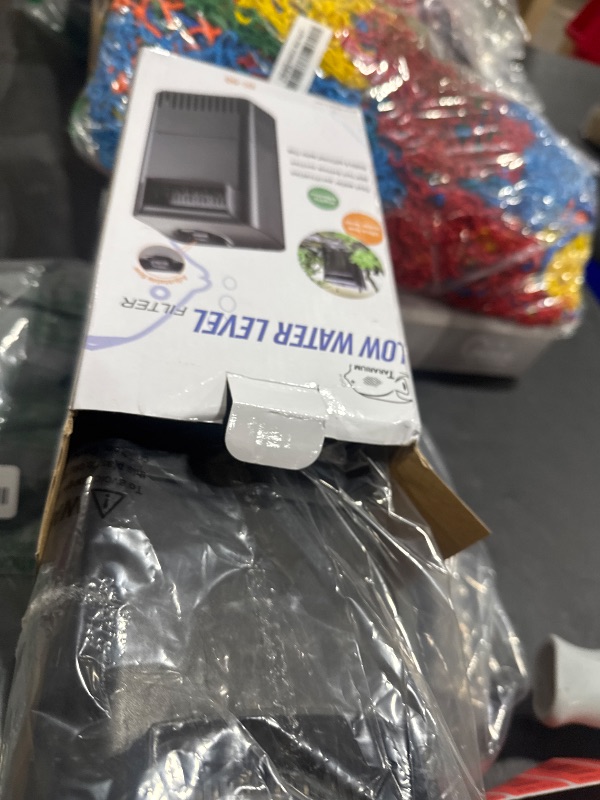 Photo 1 of 220GPH Turtle Filter for 20-45 Gal Tank, Small Turtle Filters 3-Stage Filtration for Freshwater Saltwater Cloudywater, Ultra-Quiet and Flow Adjustable for Fish Turtles Shrimps Amphibians Frogs