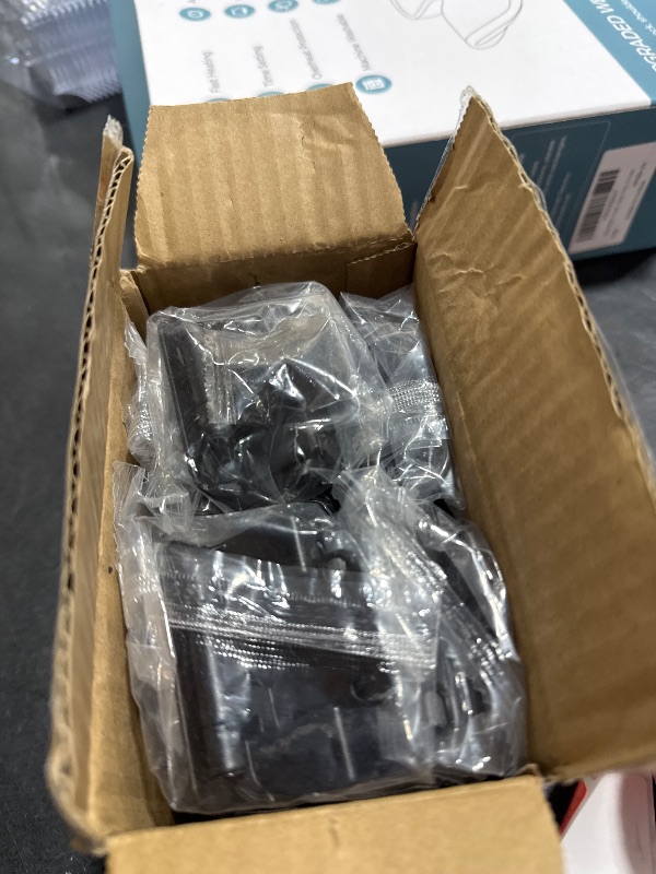 Photo 1 of 24 Pack 12 Pairs Black Partial Wrap Around Cabinet Hinges - 1/2 inch Overlay Kitchen Cabinet Door Hinges for Face Frame Cabinet, Self Closing Black Face Mount Cabinet Hardware