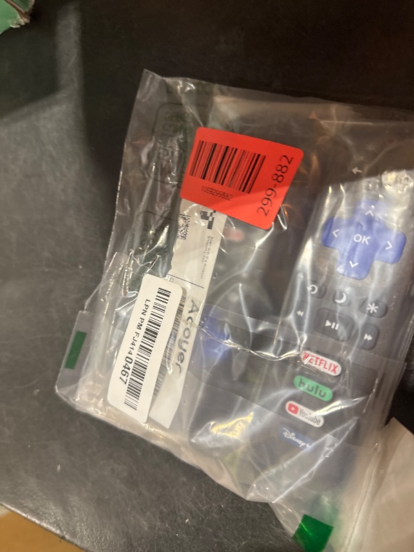 Photo 1 of (Pack of 2) Replacement Remote Control Only for Roku TV, Compatible for TCL Roku/Hisense Roku/Onn Roku/Sharp Roku/Element Roku/Westinghouse Roku/Philips Roku Smart TVs (Not for Roku Stick and Box)