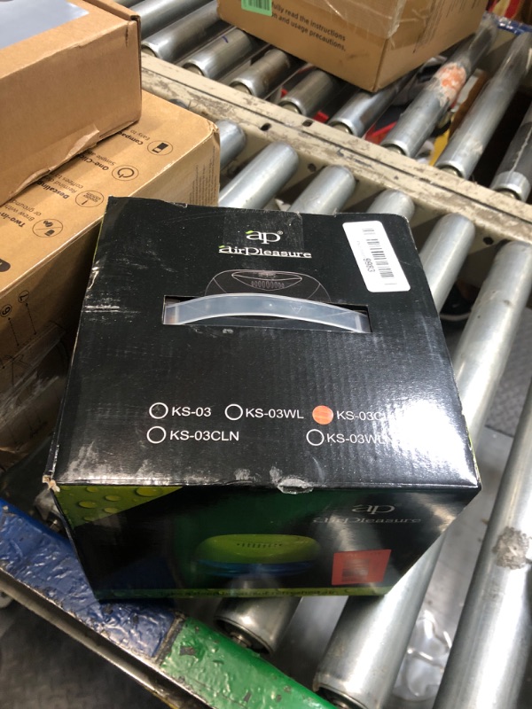 Photo 1 of *USED*
ap airpleasure Water-Based Purifier Air Washer, Air Revitalizer & Freshener, Air Fresher with 7 LED Color Changing Light for Rooms (DarkYellow)